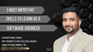 Learn 5 Most important skills to become a successful Software Engineer | Learn with Rahul Parwal